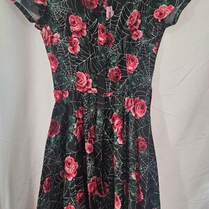 Medium Vixen By Micheline Pitt Rose and Spiderweb Swing w/belt!